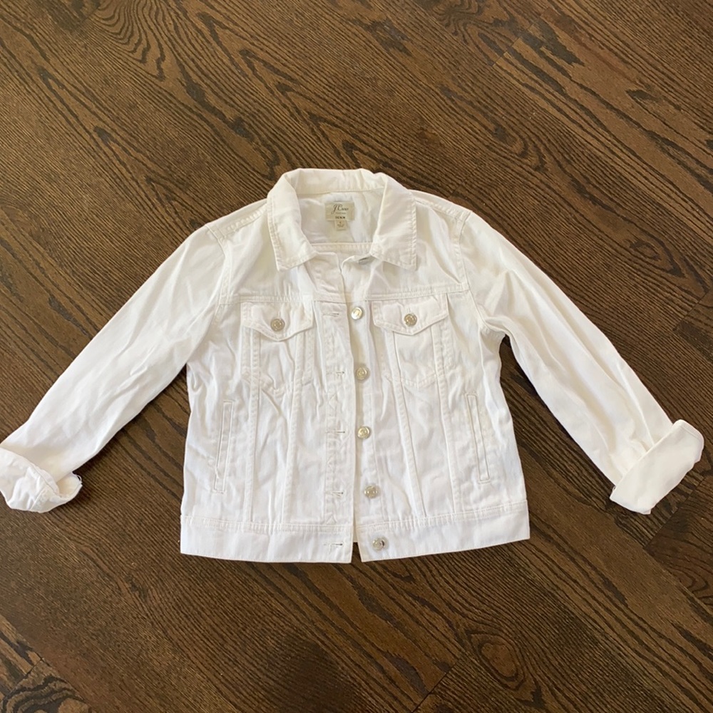 White Denim Jacket